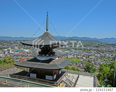 岡山県津山市にある天台宗「長法寺」:多宝塔 岡山県津山市にある天台宗「長法寺」:多宝塔 129151987