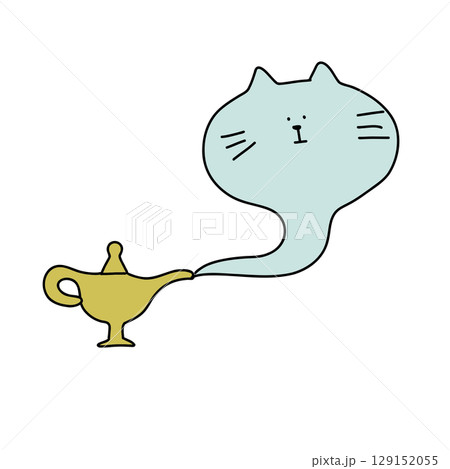 ランプの精なねこ 129152055