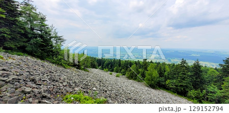 Experience the Stunning Panoramic View from an Incredible Rocky Mountain Landscape Experience the Stunning Panoramic View from an Incredible Rocky Mountain Landscape 129152794