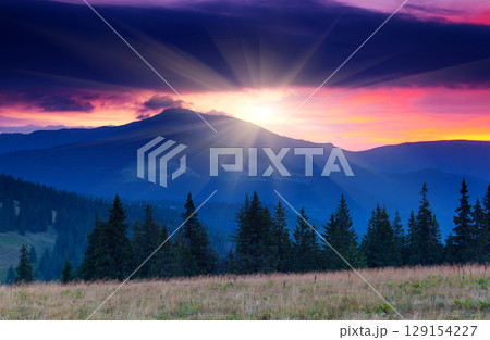 mountains landscape mountains landscape 129154227