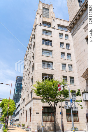 神戸旧居留地の神港ビルヂング(旧川崎汽船本社ビル)アールデコ調の近代建築 神戸市中央区海岸通 神戸旧居留地の神港ビルヂング(旧川崎汽船本社ビル)アールデコ調の近代建築 神戸市中央区海岸通 129155626