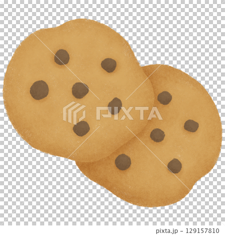 Chocolate chip cookie  129157810