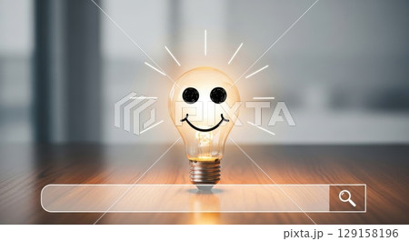 concept of lightbulb 129158196