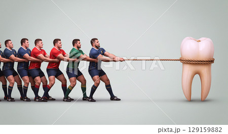 親知らずの抜歯イメージ 129159882