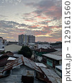 sunset over the city 129161560