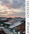 sunset over the city 129161561
