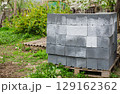 Concrete block at the cottage 129162362