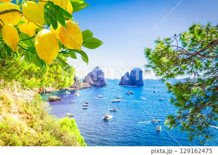 Capri island, Italy Capri island, Italy 129162475
