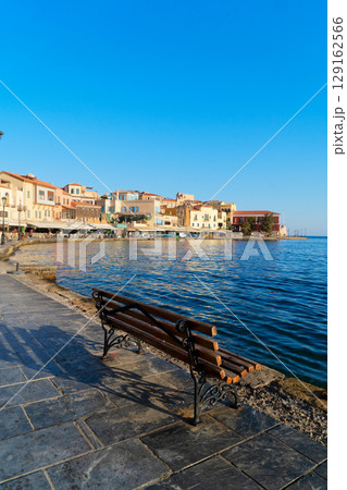 venetian habour of Chania, Crete, Greece 129162566