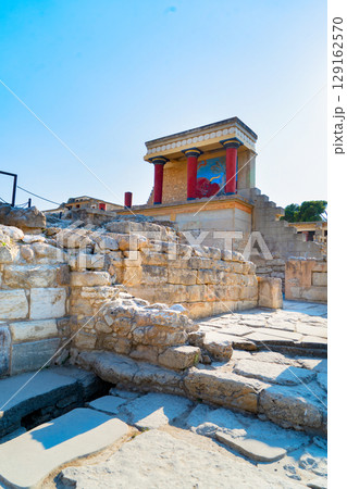 Knossos palace at Crete, Greece 129162570
