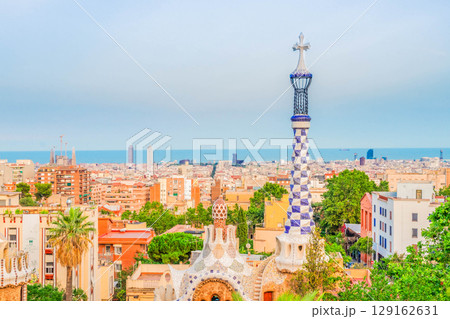 park Guell, Barcelona park Guell, Barcelona 129162631