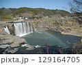 雄大な滝と渓谷のパノラマ 129164705