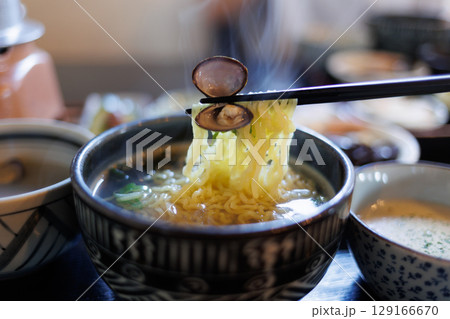 十三湖しじみラーメン（青森県） 129166670