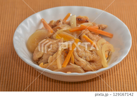 揚げない鶏の南蛮漬け 129167142