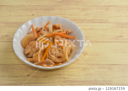 揚げない鶏の南蛮漬け 129167159