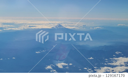 富士山　上空から 129167170