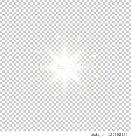 White glowing star-shaped glow effect (transparent background) White glowing star-shaped glow effect (transparent background) 129168185