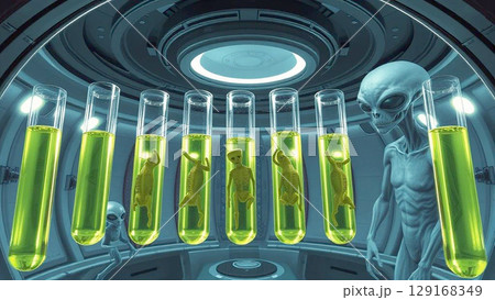 新種の生物を作る宇宙人 129168349