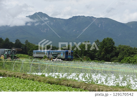 野辺山高原を走る八ヶ岳高原線の列車「HIGH RAIL 1375」 野辺山高原を走る八ヶ岳高原線の列車「HIGH RAIL 1375」 129170542