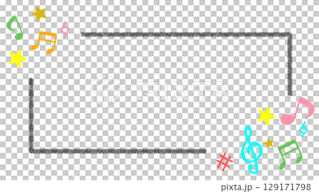 Colorful illustration of cute musical notes Colorful illustration of cute musical notes 129171798