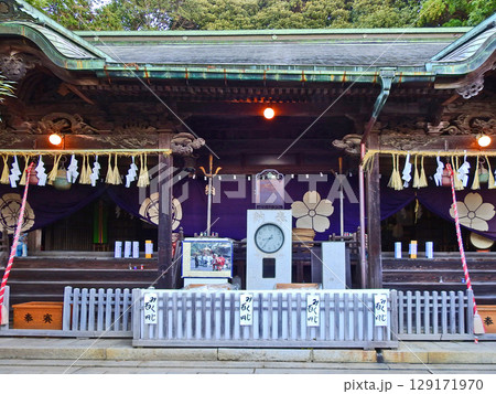 福岡県行橋市にある今井祇園須佐神社拝殿 129171970