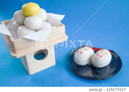 お月見　団子 129173527