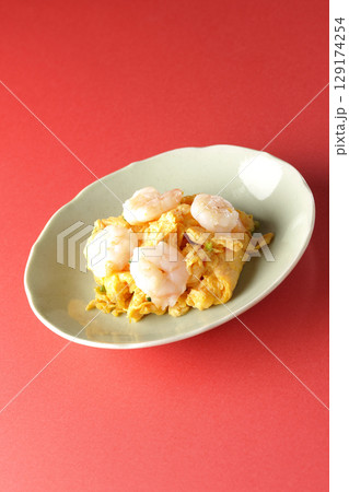 海老と卵の中華炒め 海老と卵の中華炒め 129174254