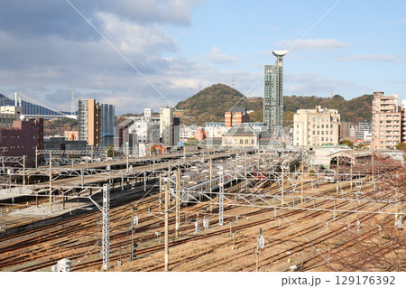 福岡県　北九州市　門司港駅　ターミナル 129176392