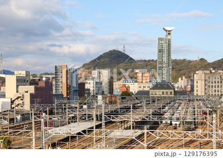 福岡県 北九州市 門司港駅 ターミナル 福岡県 北九州市 門司港駅 ターミナル 129176395