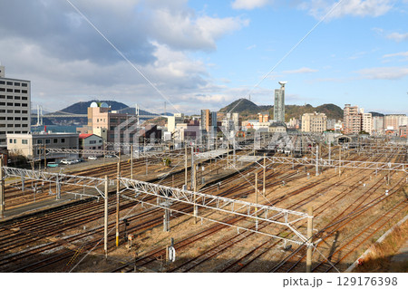 福岡県 北九州市 門司港駅 ターミナル 福岡県 北九州市 門司港駅 ターミナル 129176398