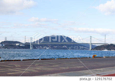福岡県 北九州市 関門橋 福岡県 北九州市 関門橋 129176702
