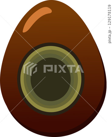 chinese egg with dark brown shell and green yolk. century egg whole chinese egg with dark brown shell and green yolk. century egg whole 129178119