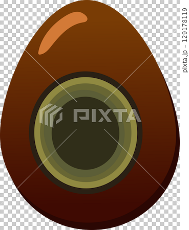 chinese egg with dark brown shell and green yolk. century egg whole chinese egg with dark brown shell and green yolk. century egg whole 129178119