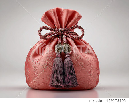 Elegant Silk Pouch 129178303