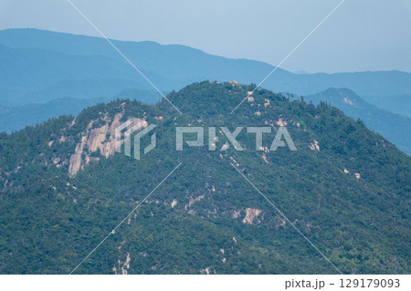 夏の経小屋山から見た宮島 夏の経小屋山から見た宮島 129179093