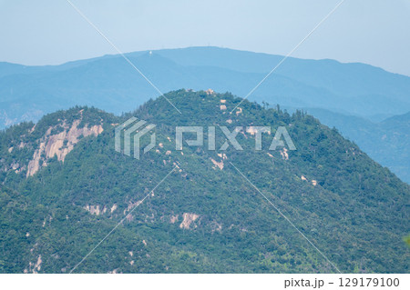 夏の経小屋山から見た宮島 夏の経小屋山から見た宮島 129179100