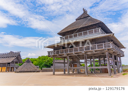 【佐賀県 】吉野ヶ里遺跡　北内郭　主祭殿 129179176