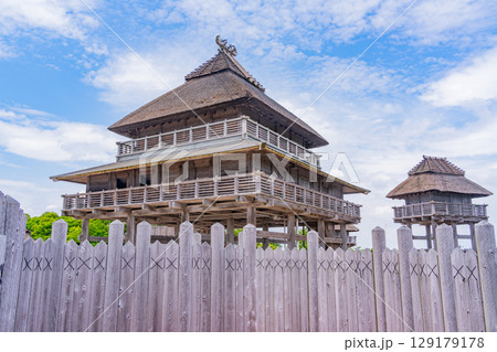 【佐賀県 】吉野ヶ里遺跡　北内郭　主祭殿 129179178
