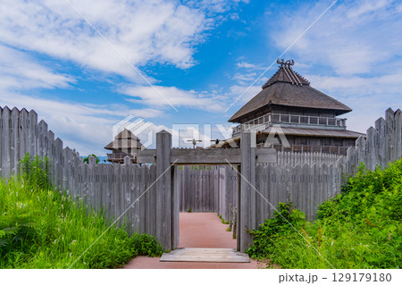【佐賀県 】吉野ヶ里遺跡　北内郭　主祭殿 129179180