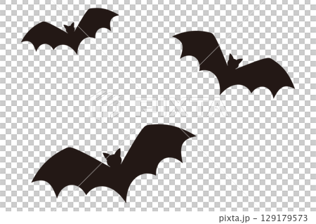 Illustration of a swarm of bats Illustration of a swarm of bats 129179573