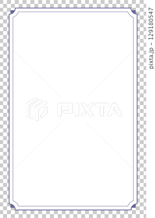簡約藍紫色邊框傳單背景素材傳單明信片背景素材向量透明png 簡約藍紫色邊框傳單背景素材傳單明信片背景素材向量透明png 129180547