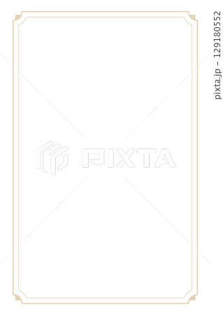 シンプル薄茶色ベージュのフレーム枠チラシ背景素材フライヤー ポストカード背景素材 ベクター透過png シンプル薄茶色ベージュのフレーム枠チラシ背景素材フライヤー ポストカード背景素材 ベクター透過png 129180552