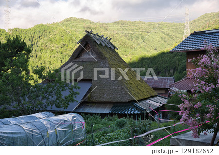 山の京都 美山ののどかな田園風景とかやぶき屋根3 山の京都 美山ののどかな田園風景とかやぶき屋根3 129182652