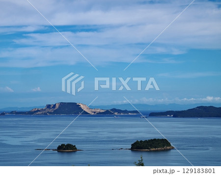 万葉の岬から見る2025年夏の播磨灘の眺望 万葉の岬から見る2025年夏の播磨灘の眺望 129183801