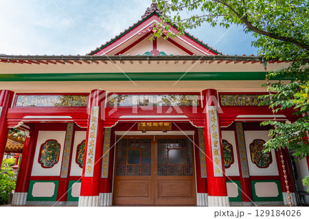 神戸　関帝廟 （中華会館）英雄関羽を祀った寺院　礼堂　神戸市中央区中山手通 129184026