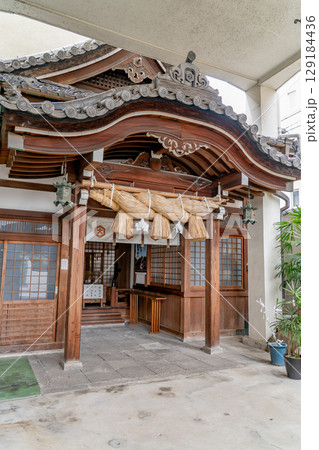 出雲大社神戸分詞（神戸のいづもさん）大国主大神の御分霊　拝殿　神戸市中央区楠町 129184436