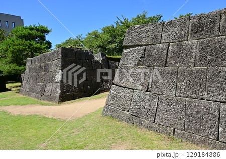 天守の石垣（福井城） 129184886