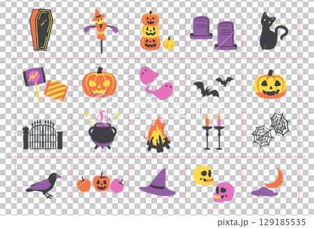Halloween item set Halloween item set 129185535