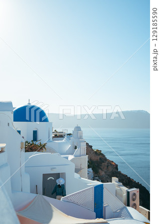 サントリーニ島の美しい風景 サントリーニ島の美しい風景 129185590