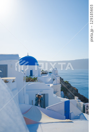 サントリーニ島の美しい風景 サントリーニ島の美しい風景 129185603
